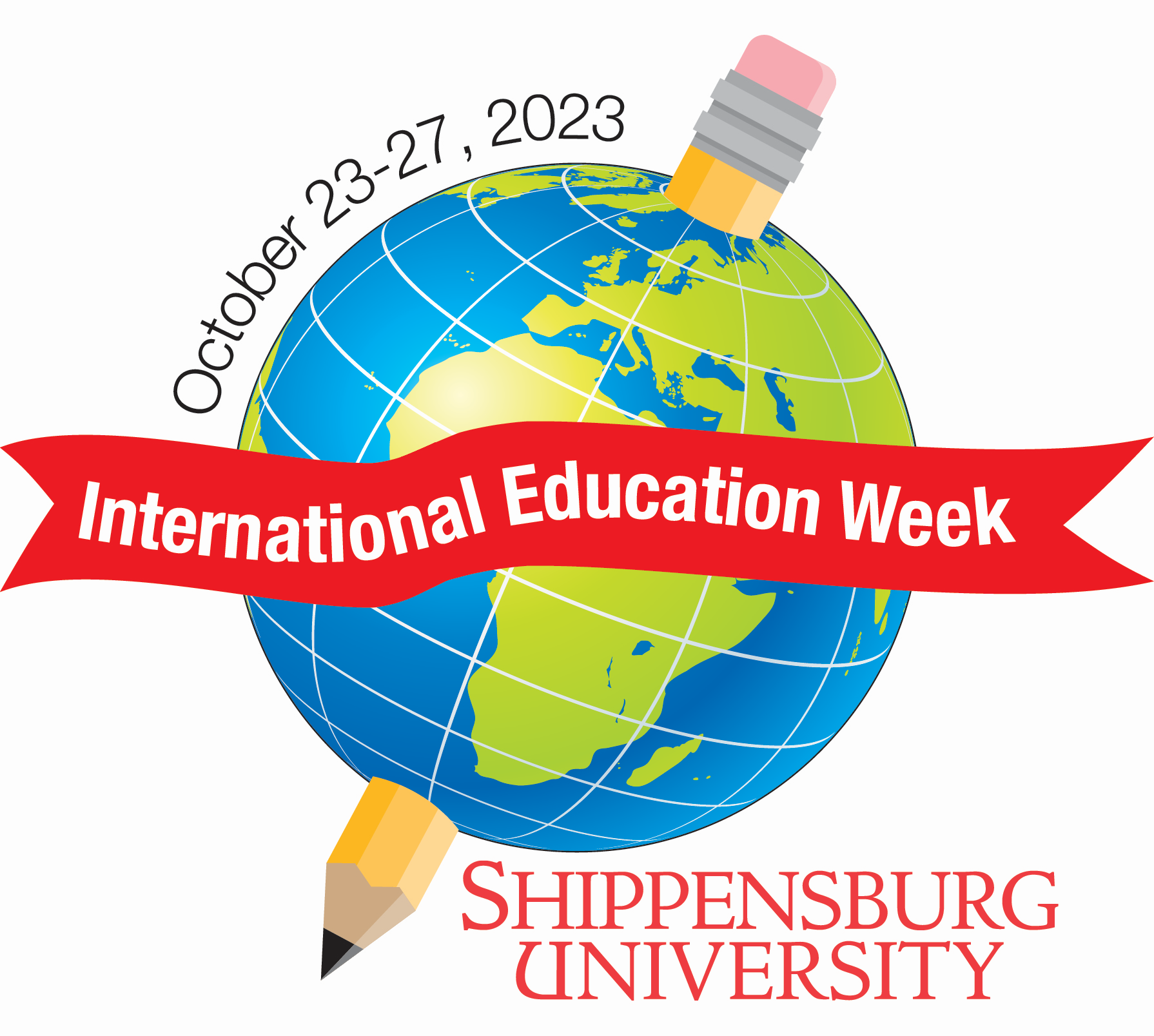 International Education Week at Shippensburg University logo