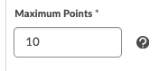 Maximum points