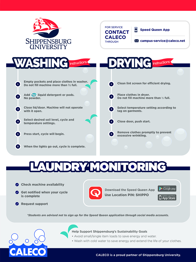 Laundry infographic